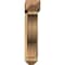Ekena Millwork Funston Arts and Crafts Rough Sawn Bracket w/ Offset Brace, Western Red Cedar, 6"W x 28"D x 28"H BKT0604X28X28FST03RWR - alternate 2